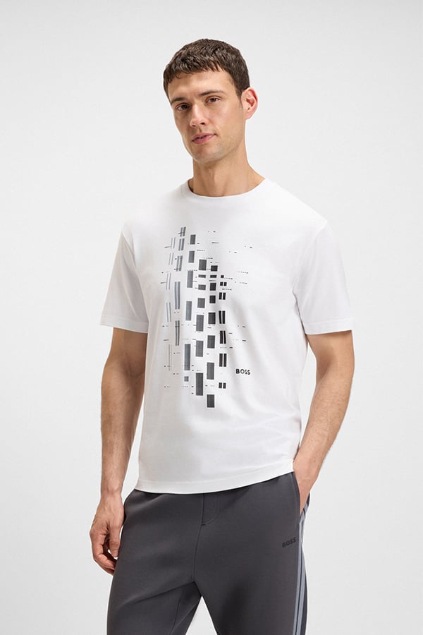 ΜΠΛΟΥΖΑ BOSS - 100 ΛΕΥΚΟ